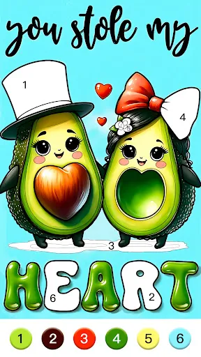 Gameplay screenshot 3 from Meme Color Pro：Color by Number - Board game